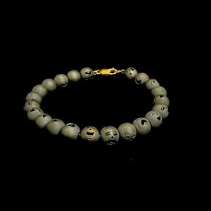 Iceman’s Comedy & tragedy bead bracelet Silver